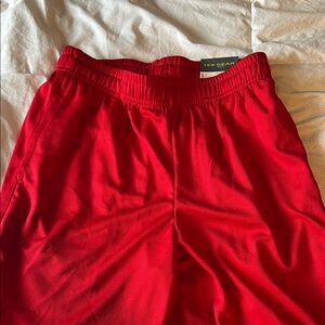 Tek Gear Kids Bright Red Mesh Shorts